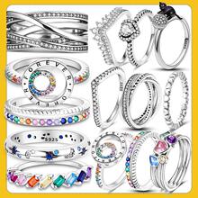 2025 Fashion 925 Silver Princess Tiara Crown Sparkling Love