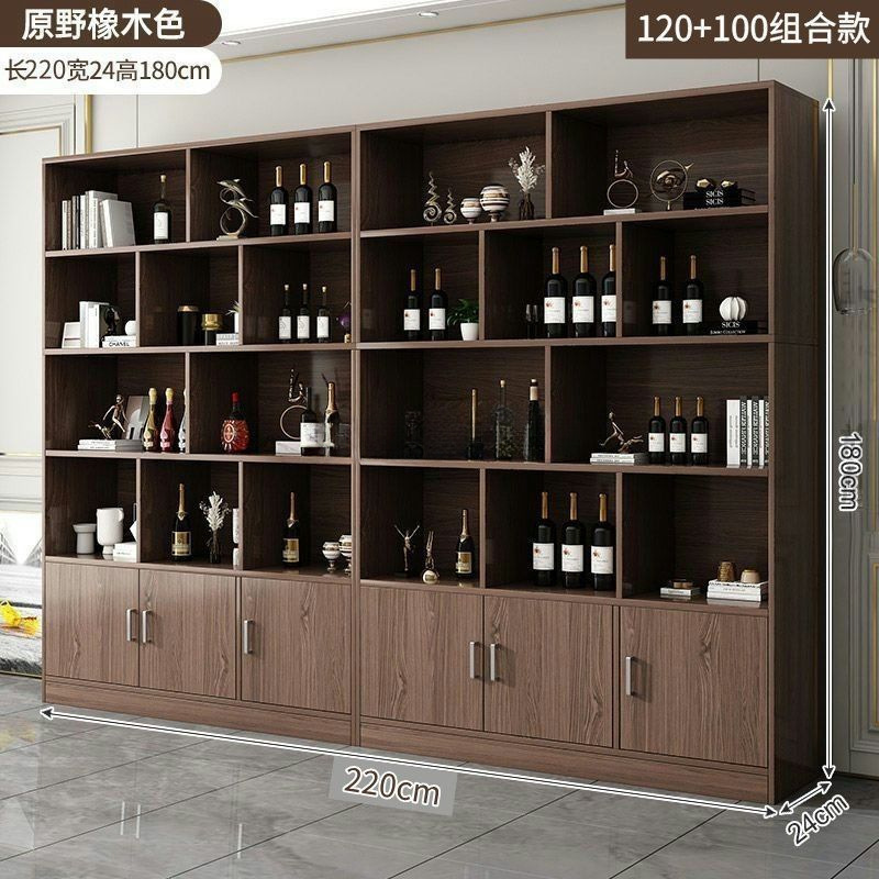 酒柜客厅家用落地多层红酒展示柜产品陈列柜茶叶柜收纳储物柜酒架|undefined