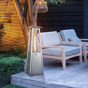Mini Tower-shaped outdoor liquefied gas natural gas heater courtyard decoration energy-saving desktop heater