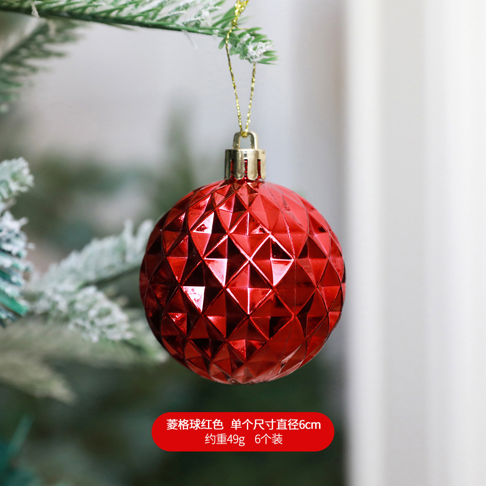 Bola de Navidad Duodua bolsa decoraciones de Navidad de forma especial bola pintada árbol de Navidad colgante accesorios centro comercial de techo al por mayor