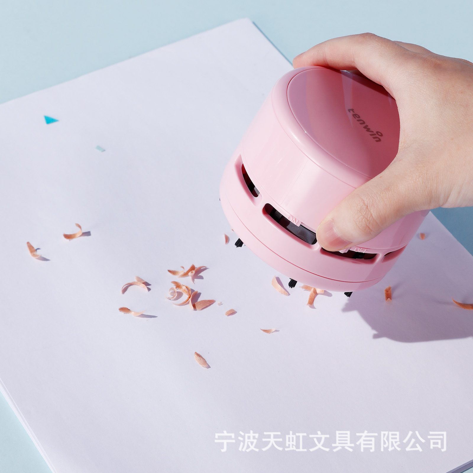 TENWIN电动迷你吸尘器 手持款家用桌面车载清洁小型吸尘器TW8050