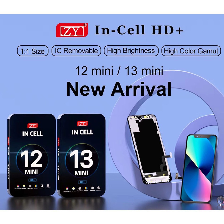 Choice ZY para iPhone Xs MAX 11 12 13 14 15 ProMax Pantalla de teléfono LCD