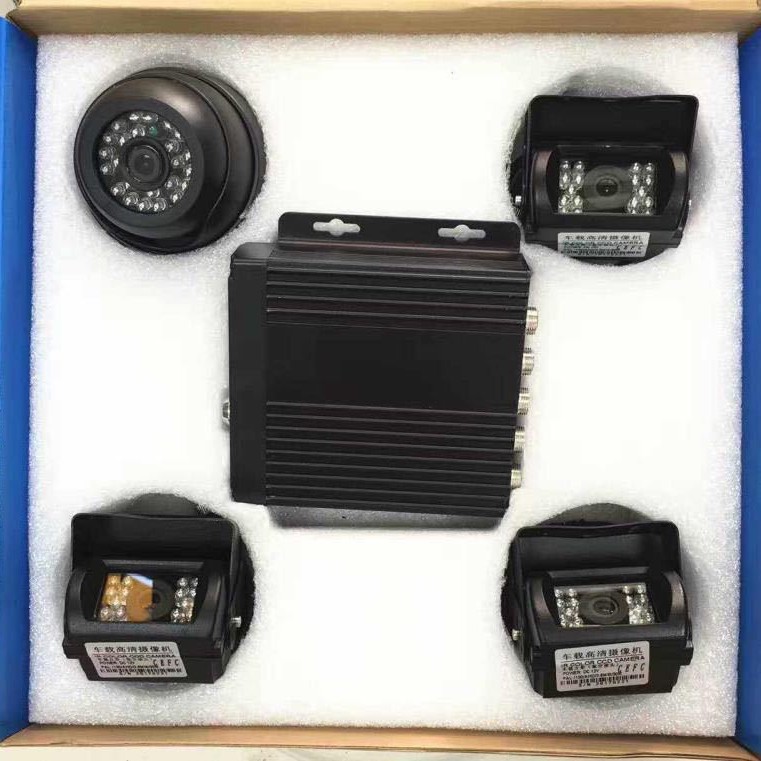 Grabador de video para automóvil AHD Million 4 canales para cosechadora grande kit de monitoreo para automóvil especial