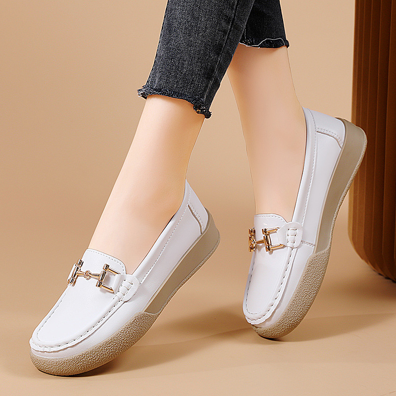 2023 otoño ligero casual zapatos de mujer simple de las mujeres tods del todo-fósforo de las mujeres de la parte baja-top zapatos de mujer slip-on zapatos de mujer