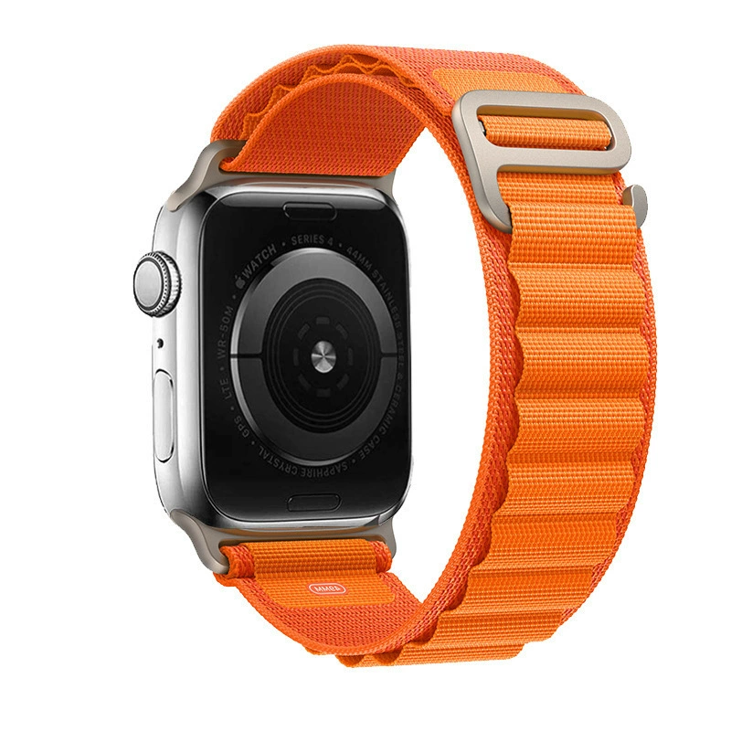 Apple, compatible "Mountain cloud" tea, woven nylon bracelet, watch strap