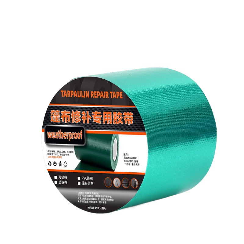 Fábrica de alta adhesivo cinta de lona cuchillo raspador parche cinta de reparación camión toldo lona cinta de reparación