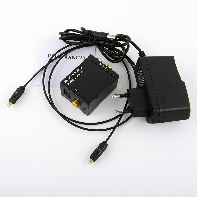 クロスボーダーデジタル-アナログオーディオ同軸コンバーター、光ファイバー-アナログspdif-ロータスps5デコーダー|undefined