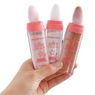 Трансграничная Новая косметическая пудра с высоким блеском Fairy Shade Powder Блеск Пудра Нежная выправляющая палочка Осветляющая пудра для тела
