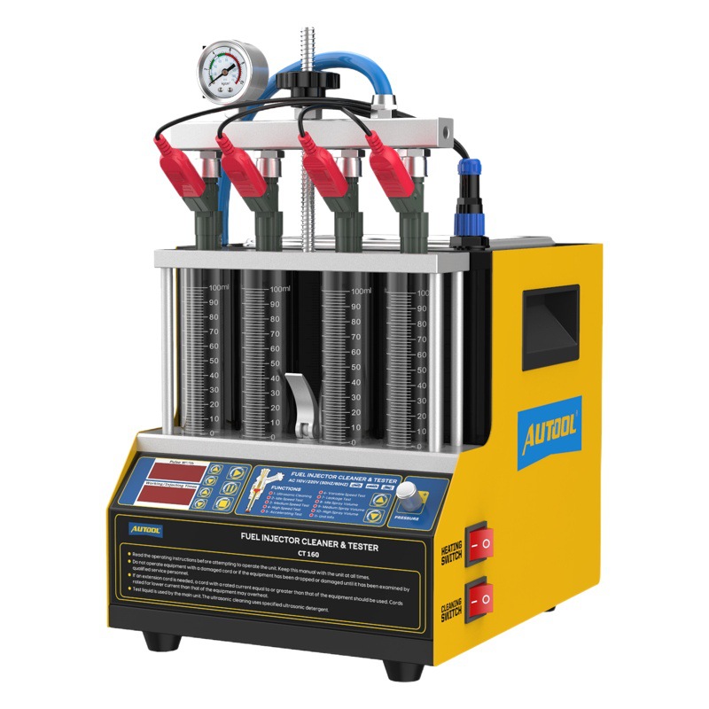 Autool CT160 boquilla de coche ultrasónico limpieza máquina detector limpieza fluido calefacción auto reparación equipo