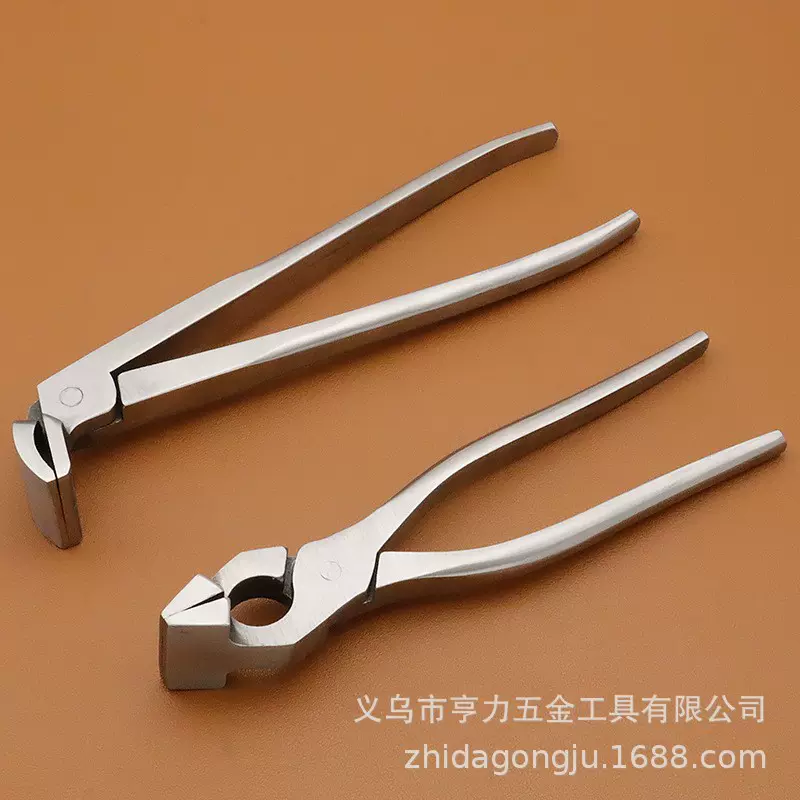 银包钳皮革折边较框口金压边钳 diy皮革箱包制鞋工具铬钢不易生锈