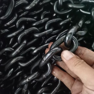 Factory Direct Sales Single Ring Manganese Steel Lifting Chain Guardrail Chain Galvanized Chain Ring Chain G80 Chain