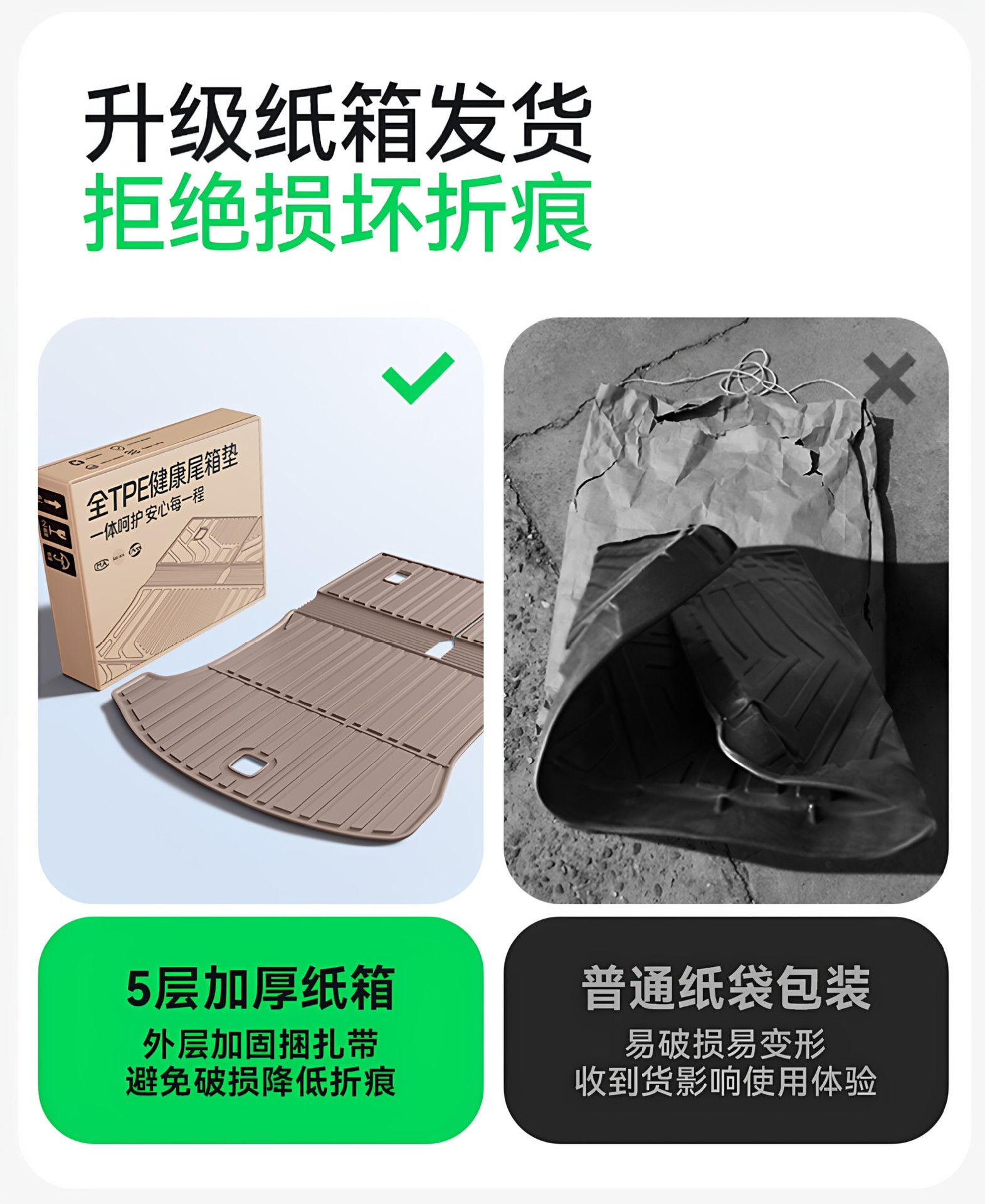 Suitable for Ideal I6/L6/L7/I8/L9/L8 Front and Rear Trunk Mats, Tpe Car-Specific 26 New Model Trunk Mats