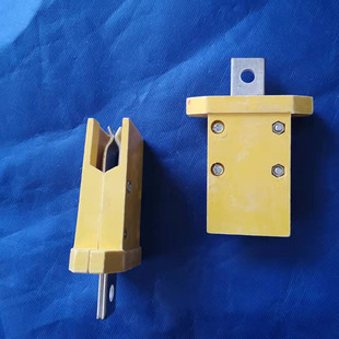 Air type bus duct plug box copper pin yellow plug box connector bus accessories