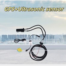 GPS locator + ultrasonic dual-mode active navigation