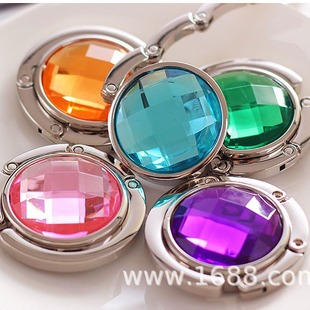 Creative Bag Hanger desktop hook metal bag buckle folding table table edge portable bag hook bag hook