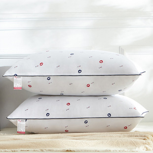 Hotel Pillow Core Factory Direct Sales Hotel Feather Velvet Skin-Friendly Sewing Embroidered Pillow Washable Pillow Manufacturer Wholesale
