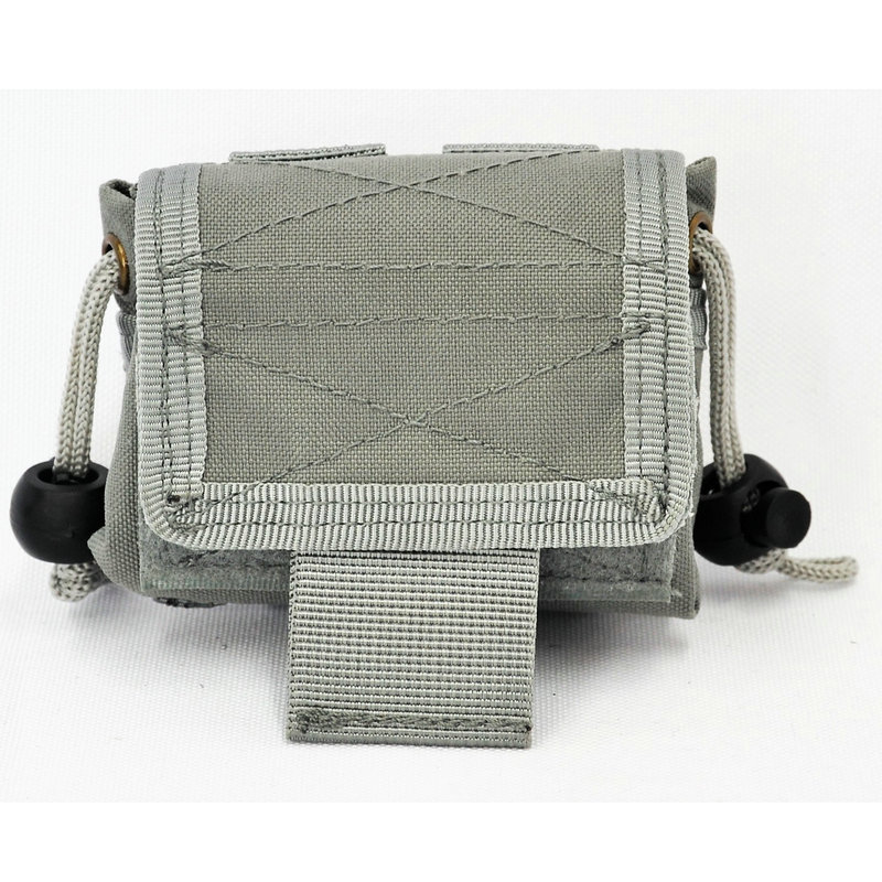 Nueva táctica Molle bolsa de reciclaje plegable Cordura bolsa accesorio multifuncional bolsa de almacenamiento al aire libre