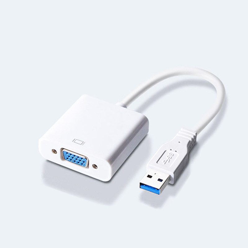 USB a VGA convertidor usb3.0 a VGA cable adaptador externo tarjeta gráfica extender pantalla