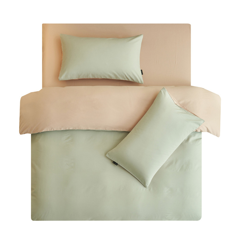 Una cama de cuatro piezas de algodón 2025 nuevo edredón sábanas de cubierta dormitorio de estudiantes de tres piezas de cama Kasa4