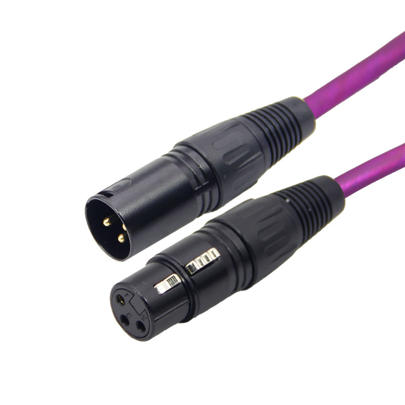 3芯XLRオス・メスラインDMX512舞台照明信号ラインパラライトビームライトミキサーアンプマイクライン|undefined