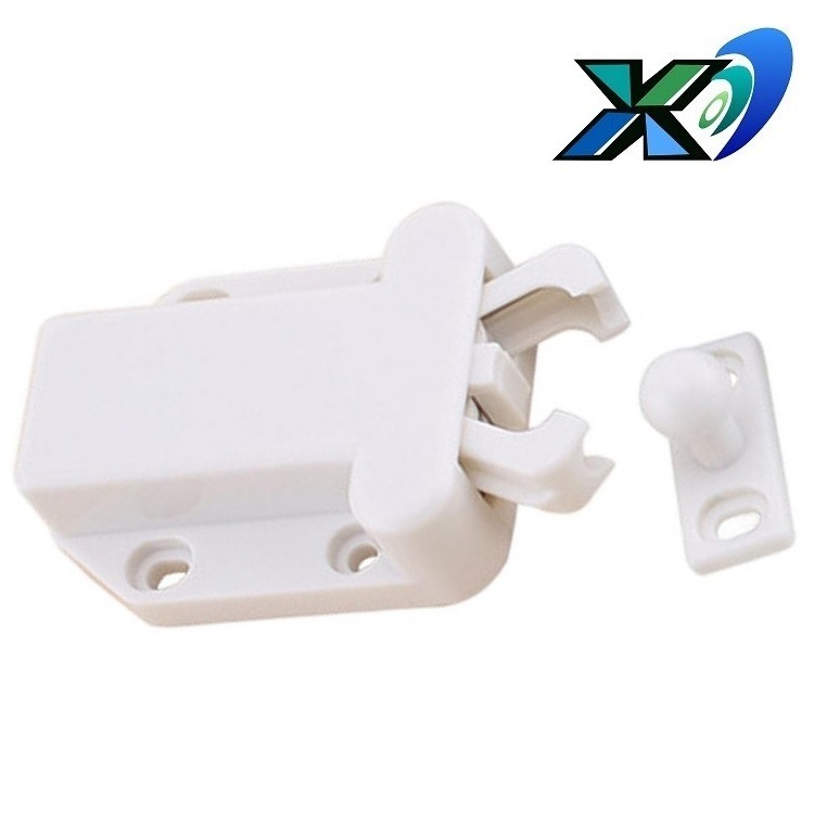 免拉手按压卡扣开关 厂家反弹锁扣 门扣开关 甲壳虫反弹门锁开关