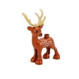 Оптовые цельные маленькие деревянные коровьи блоки и свободные аксессуары мелкие животные крупные частицы, совместимая с квадратами LEGO