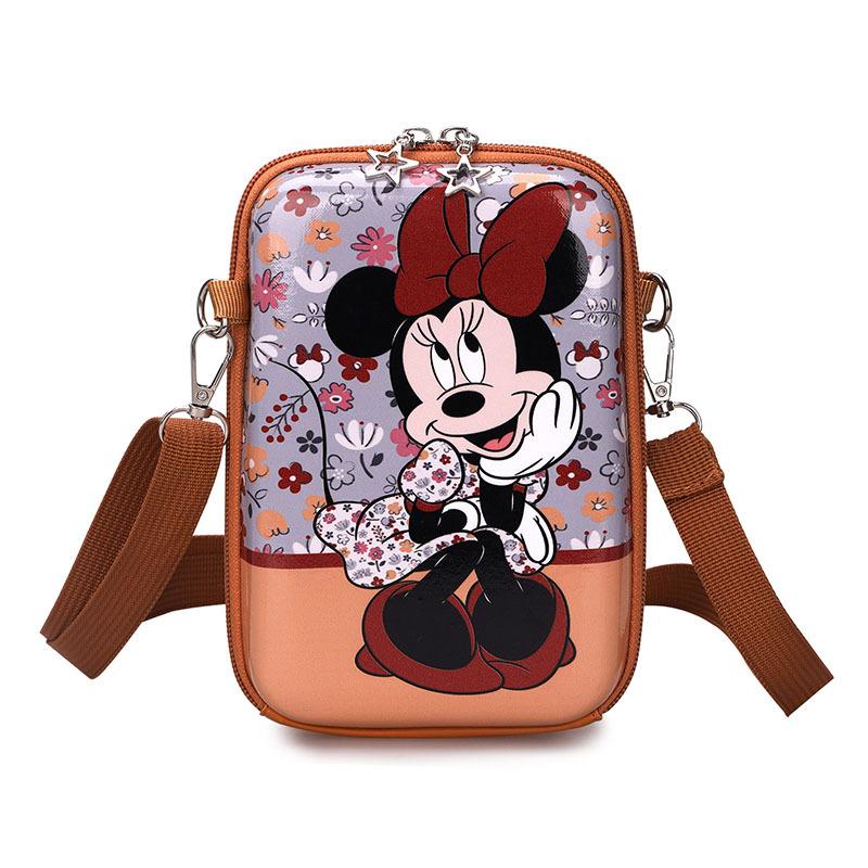 Creativo y simple 2025 nueva tendencia de moda bolso de cáscara de huevo para niños bolso de mensajero de hombro fresco y dulce para mujer de dibujos animados
