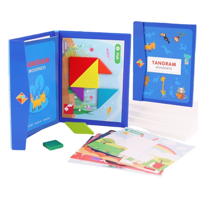 Suministro directo de fábrica de educación temprana magnética avanzada rompecabezas de madera kindergarten material didáctico desarrollo de inteligencia Juguetes
