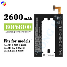 适用于HTC One M8/M8X/831C/One M8 Eye/One E8手机电池BOP6B100