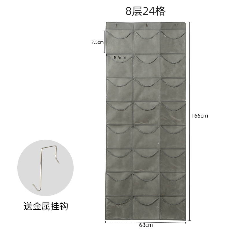 Nueva bolsa de almacenamiento para colgar bolsa de bolsillo transparente transfronteriza bolsa colgante de la puerta bolsa de almacenamiento de sombrero de béisbol nueva bolsa de almacenamiento colgante