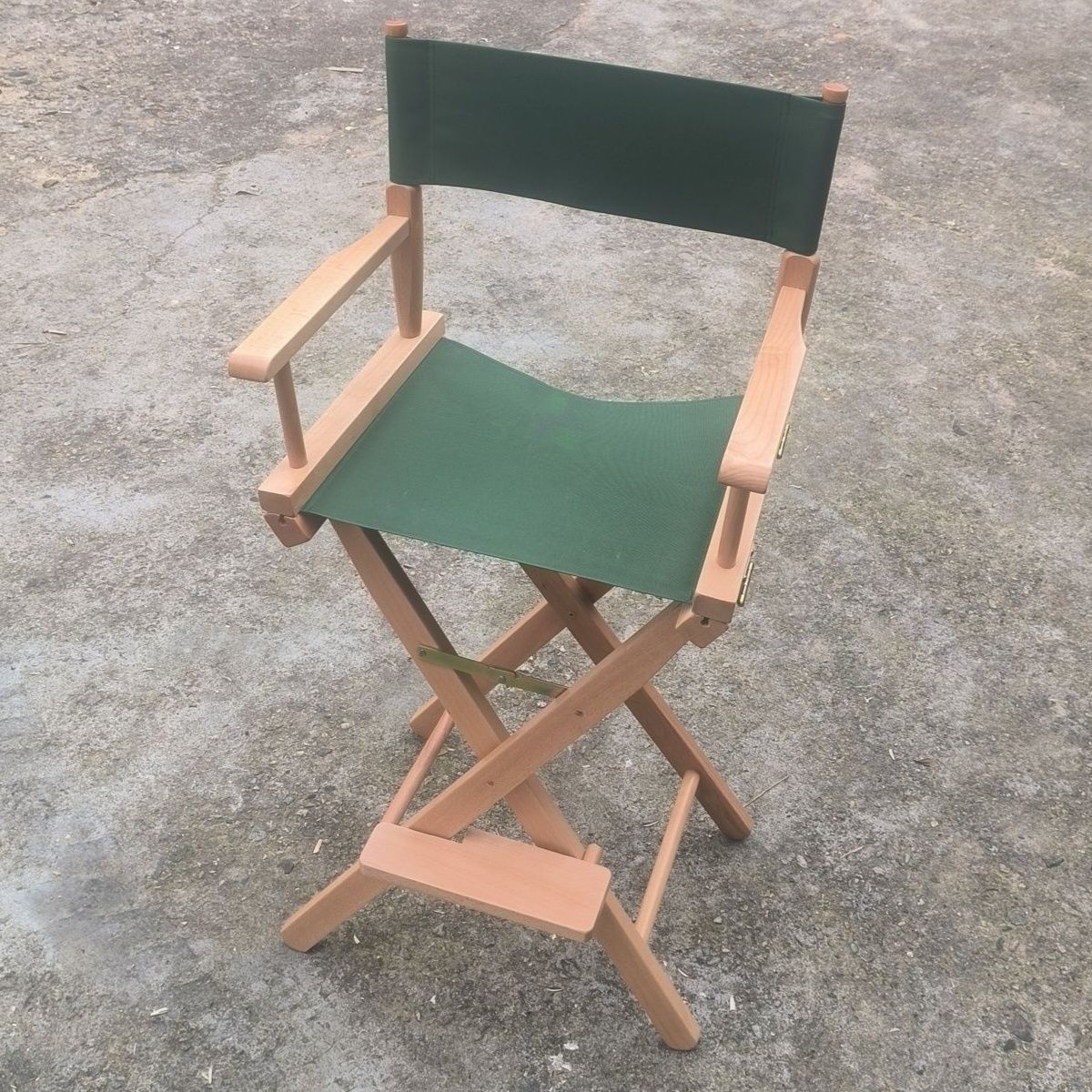 Silla de madera sólida silla de ocio silla de dormitorio silla de bar alto silla de fotos de red silla de empresa de exhibición de clavos taburete LOGO