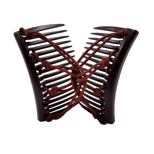 Direct Manufacturer Sale Creative Retro Magic Hair Comb Elastic Band Updo Styler Fashion Exquisite Magic Versatile Hair Comb