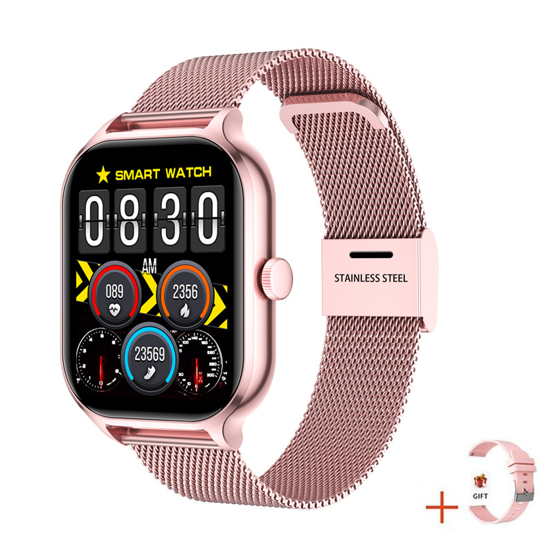 Reloj inteligente Z49 GTS4 con pantalla grande de 2,01", pulsera Bluetooth deportiva con monitor de frecuencia cardíaca