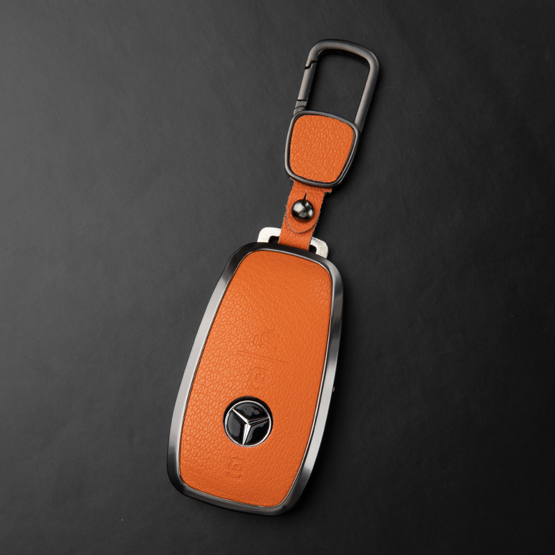 Suitable for Mercedes-Benz Maybach S480 Key Cover, G500 High-End Gls450 Car S400L Shell, S-Class 450L Leather Buckle
