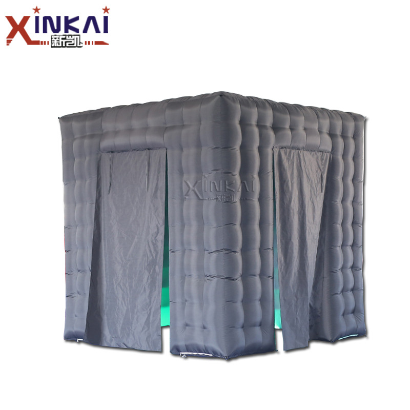 工厂直销充气LED彩灯自拍帐篷广告展览摄影活动用充气摄影帐篷