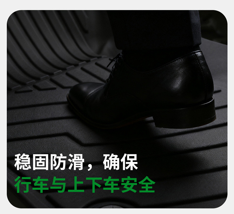 Suitable for Audi Tpe Car Floor Mats A6La4Lq5La3A5La7L Two- and Three-Box Models Q3Q6Lq5Q7Q8 Car Floor Mats E