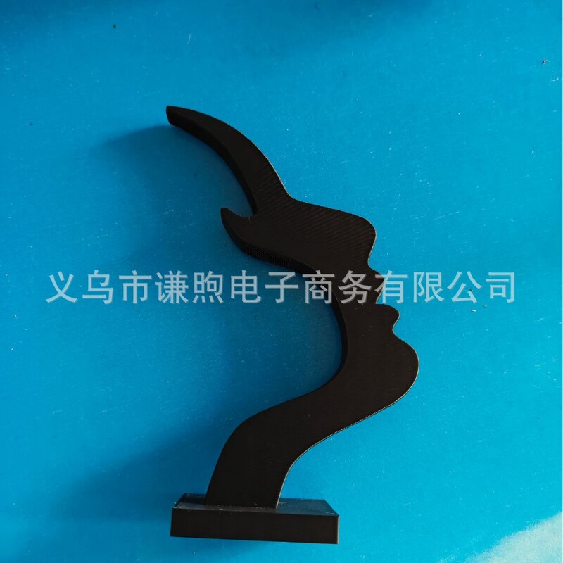 跨境爆款抽象人物眼镜支架简约电视柜客厅书房别墅售楼处软装饰品|undefined