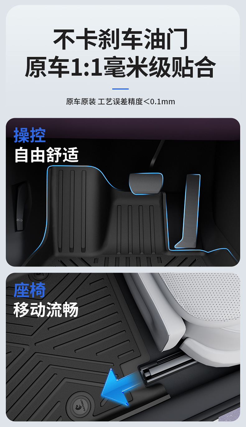 Suitable for the 2026 new model Avita 06 07 12, custom-made all-weather TPE floor mats and trunk mat