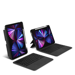 iPad Pro 11/12.9インチ対応 Magic Keyboard ケース Air5/4 Bluetooth タブレット バックライト付き 第10世代