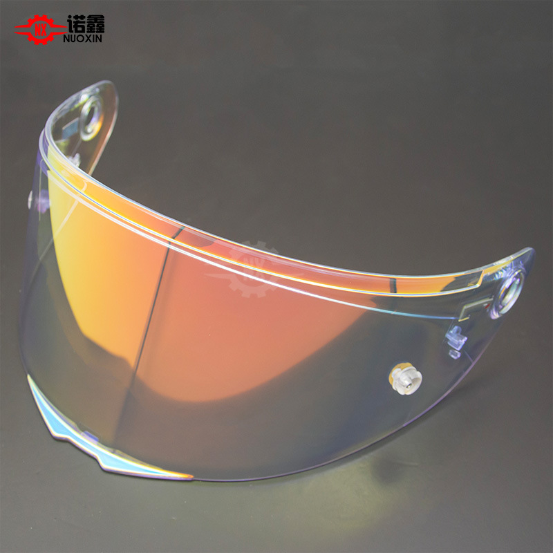 Adapted MT KRE Helmet Lens Aurora Day and Night Universal Color changer Anti-fog Sticker Motorcycle Motorcycle Equipment