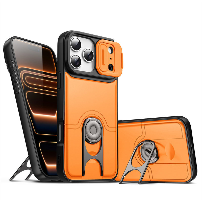 Soporte de succión magnética para Apple 17promax, ventana deslizante, iPhone 16, funda a prueba de caídas