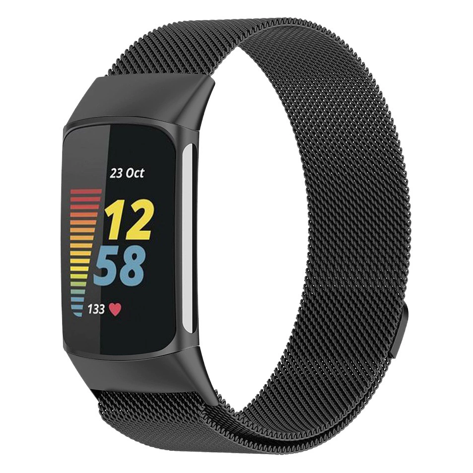 Для планки петли обязанности 5 браслета металла нержавеющей стали браслета fitbit charge6 Миланской