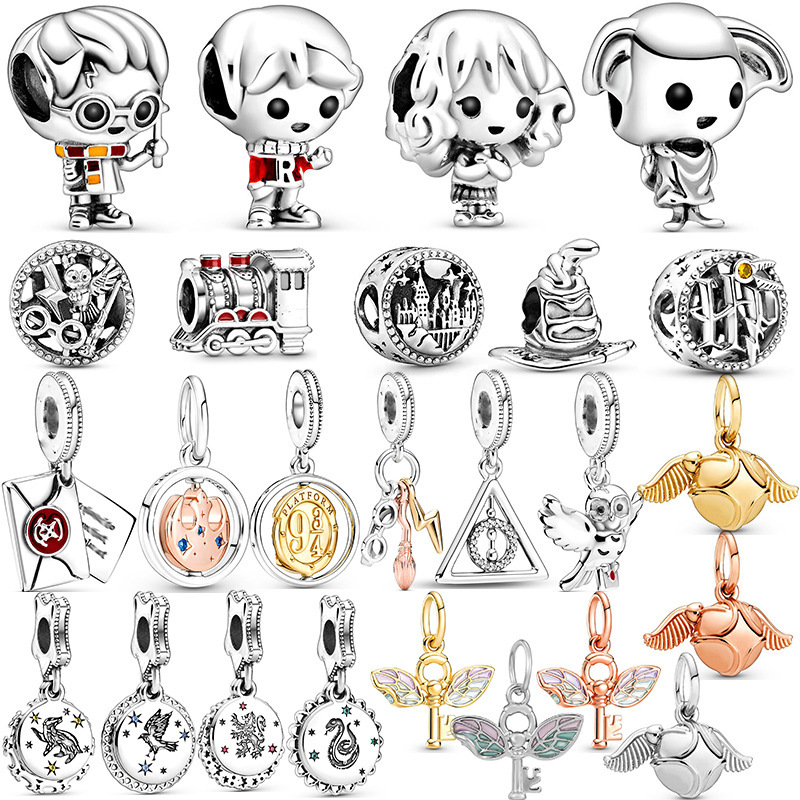 Panjia New Golden Snitch pendant alloy Harry Potter series Magic College DIY beaded factory wholesale