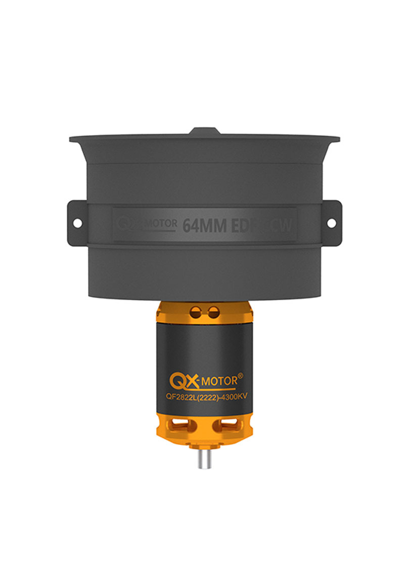 Qunxi Professional Edition 64 handao 12 hojas fan positivo y negativo remo control remoto avión motor sin cepillo qf2822 ventilador violento