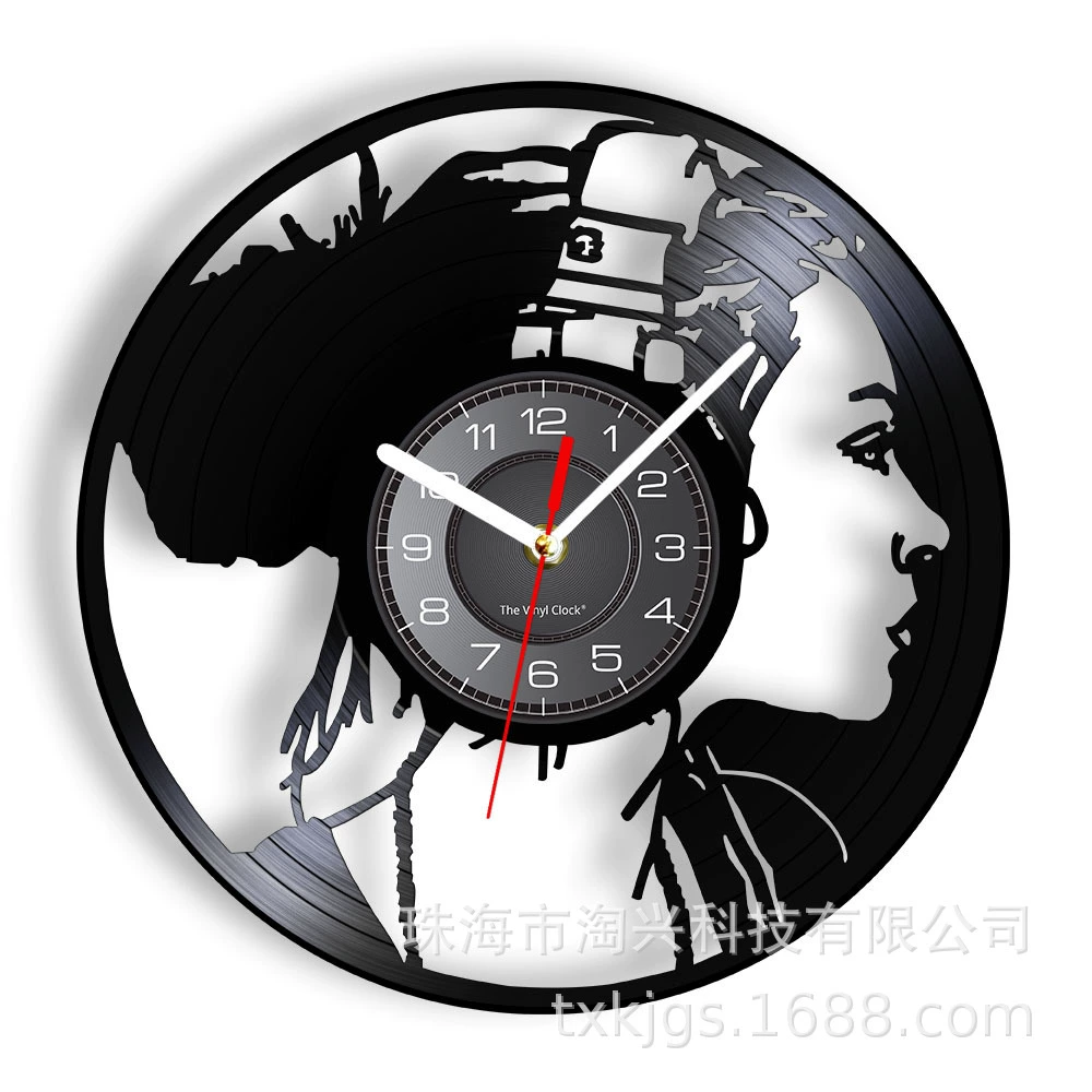 Creative retro headphones, decorations, watch, nostalgia