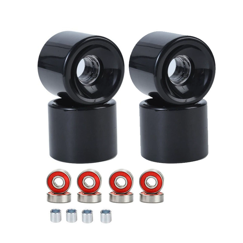 Скейтборд PU Колесные аксессуары 6045 мм Четыре колеса с двойным перевернутым скейтбордом