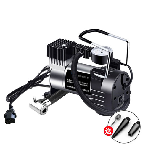 CarZengbao Electric Bike Tire Inflator 36V 48V 60V 72V Portable Small Tire Inflator Car 12V Air Pump