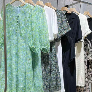 25 Xia Moshiko Coco Noble Luxury Style Dress Top Pants Skirt Ishii Tail Goods Wholesale Counter Withdrawal Physical Store