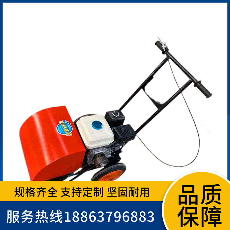 厂家供应滚筒式能除锈机钢板抛光清锈机手推式钢板打磨机