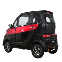 汽车成人电瓶老头乐锂电池四轮全封闭轿车新能源雅迪款代步车